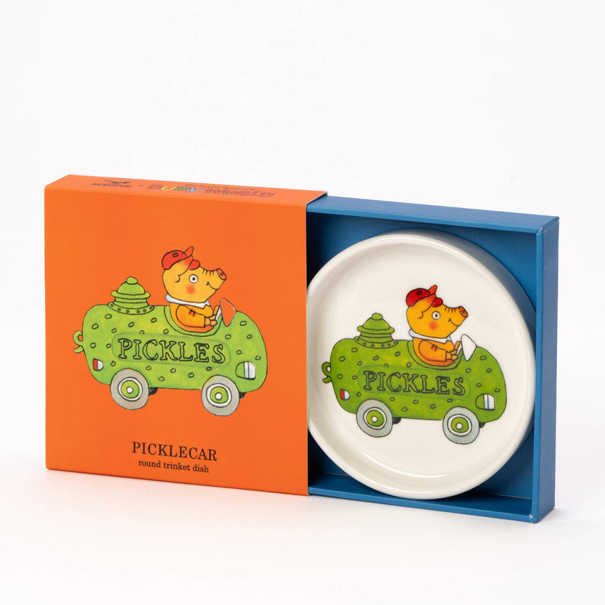 Magpie x Richard Scarry - Pickle Car trinket dish | Scout & Co