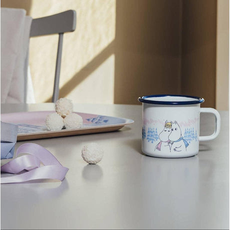 Muurla - Moomin enamel mug - Frosty Day | Scout & Co