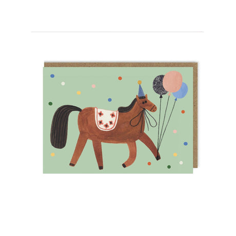 Daria Solak - Party Horse card | Scout & Co