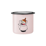 Muurla - Moomin enamel mug - Little My pink | Scout & Co