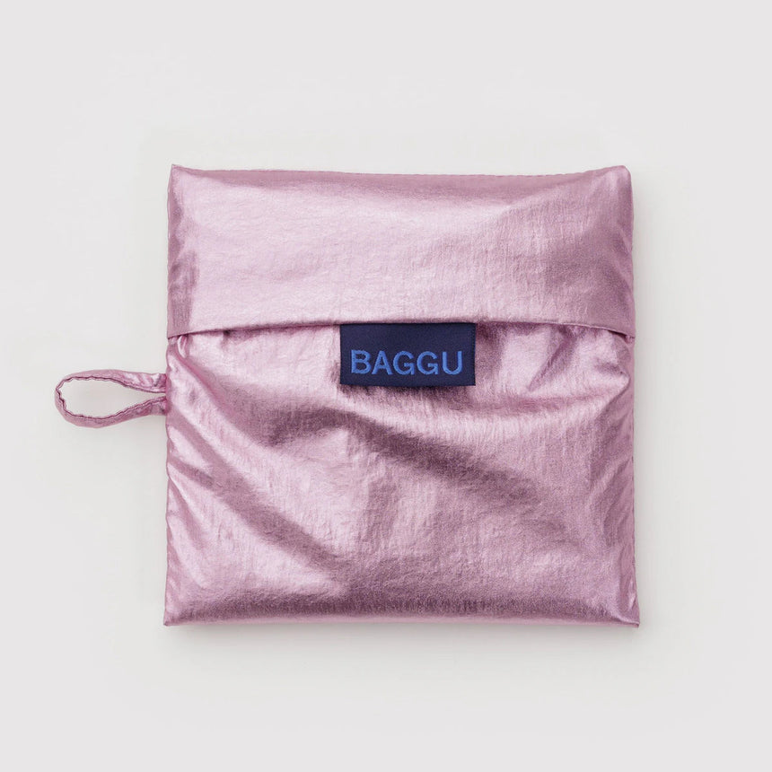 Baggu- Standard Baggu reusable bag - Blush Metallic