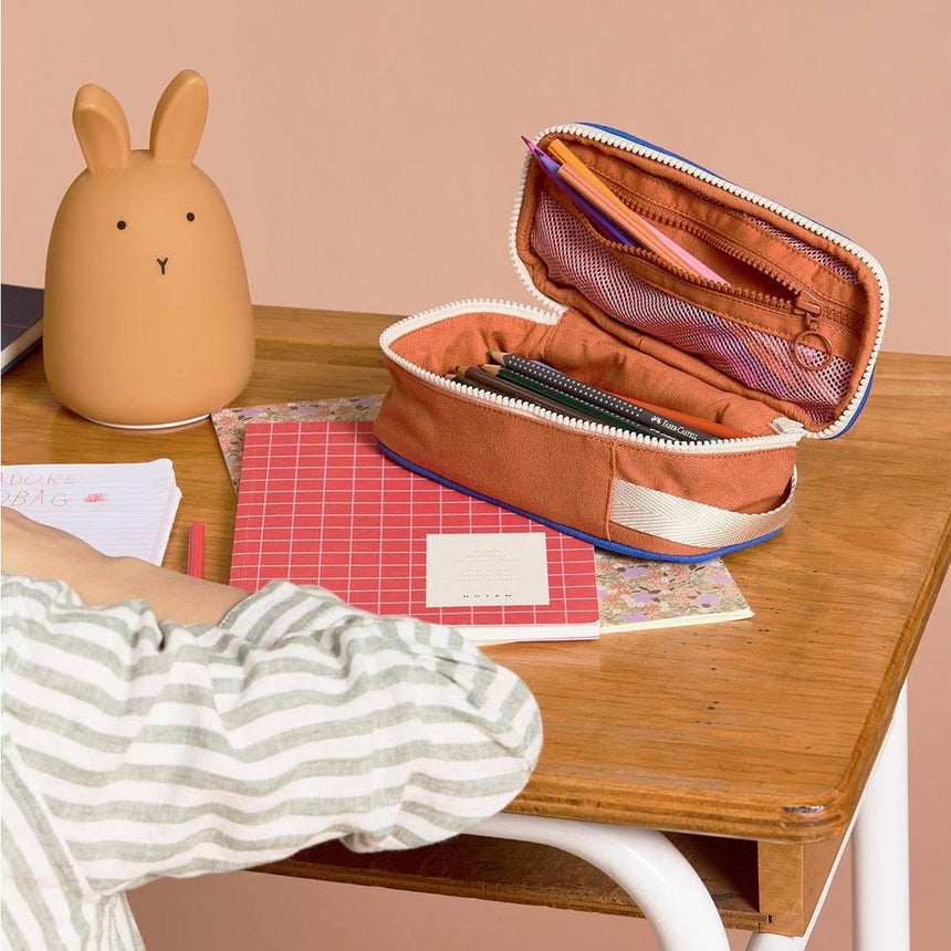 Hindbag - Max Tricolour Pencil Case - Blush Pink | Scout & Co