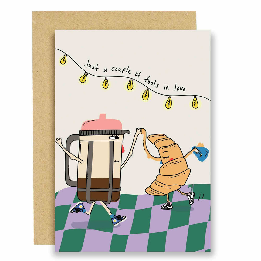 Eat The Moon - Couple Of Fools In Love card | Scout & Co
