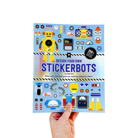 Pipsticks - Design Your Own Sticker Book: Stickerbots | Scout & Co
