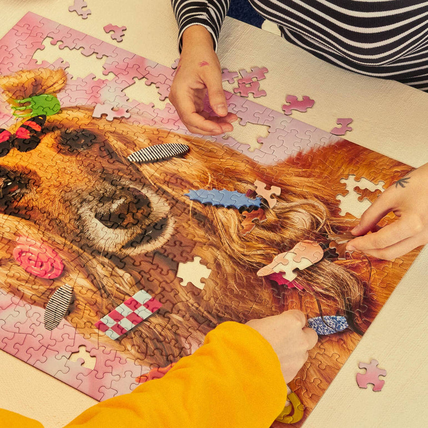 Le Puzz - Love Is In The Hair 500-piece jigsaw puzzle