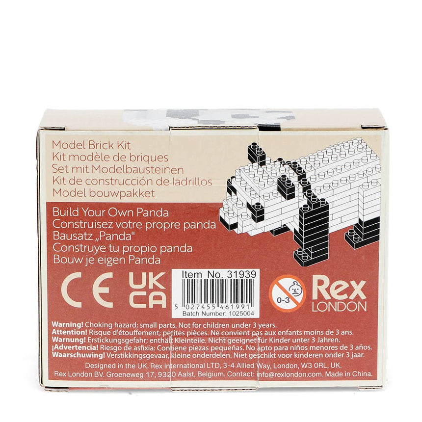 Rex - Build your own Panda mini brick kit | Scout & Co