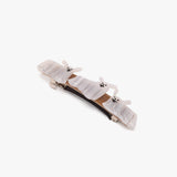 Winona Irene - Floof White Dogs hair clip | Scout & Co