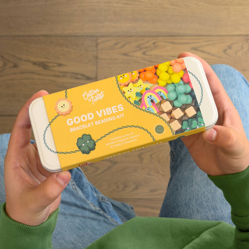 Cotton Twist - Good Vibes bracelet beading kit | Scout & Co
