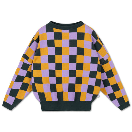 Repose AMS - Slouchy knit sweater - multi check | Scout & Co