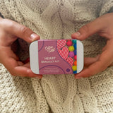 Cotton Twist - Heart Bracelet Gift Kit in a tin | Scout & Co