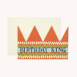 Hadley - Birthday King party hat card | Scout & Co
