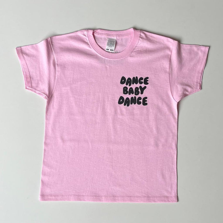 Young Double x Scout & Co exclusive - Dance Baby Dance T-shirt - Pink | Scout & Co