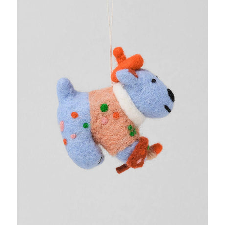 Wrap - Jackson Dog hanging felt ornament | Scout & Co