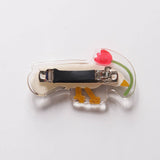 Winona Irene - Dove mini hair barrette clip | Scout & Co