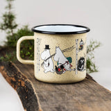 Muurla - Moomin enamel XL mug - Campers | Scout & Co