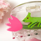 Winona Irene - Chameleon + tulip hair claw clip