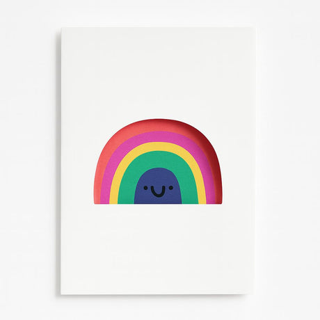 Rumble Cards - Rainbow die-cut card | Scout & Co