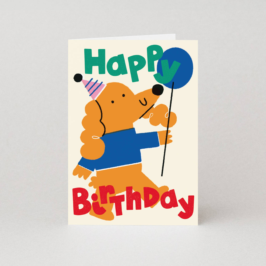 Studio Boketto - Poodle birthday card | Scout & Co