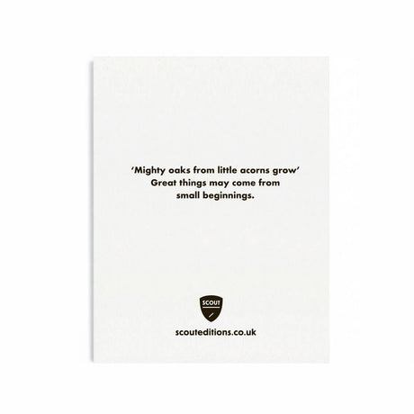 Scout Editions - Acorn mini card | Scout & Co