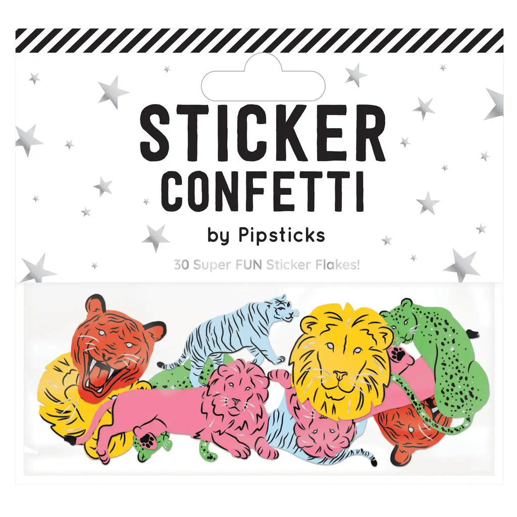 Pipsticks - Wild Cats sticker confetti | Scout & Co