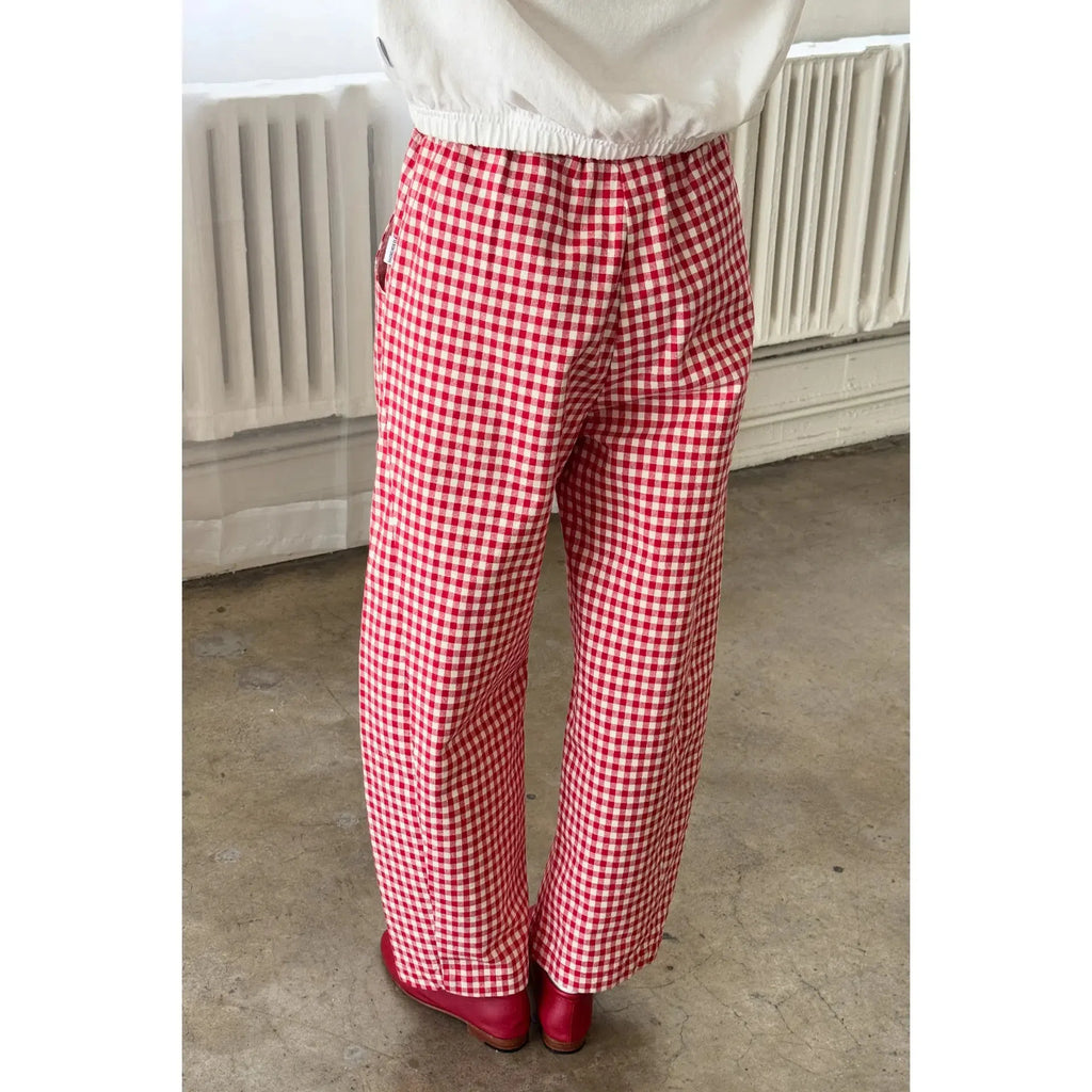 Le Bon Shoppe - Arc pants - Red gingham | Scout & Co