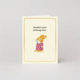 Studio Boketto x Richard Scarry - Being Cute mini card | Scout & Co
