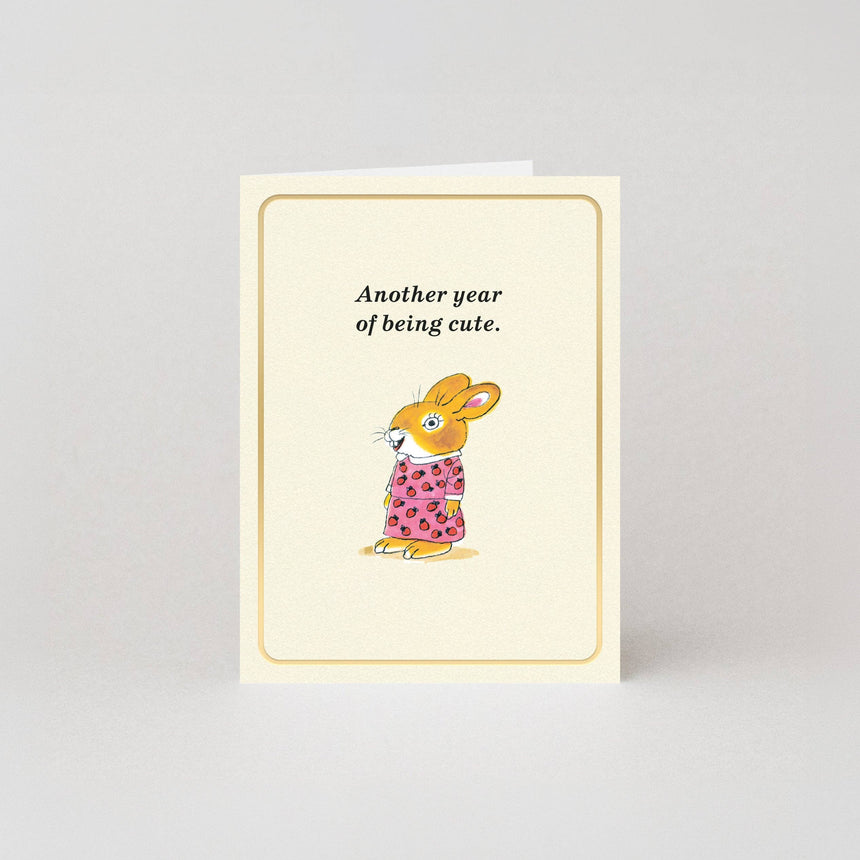 Studio Boketto x Richard Scarry - Being Cute mini card | Scout & Co