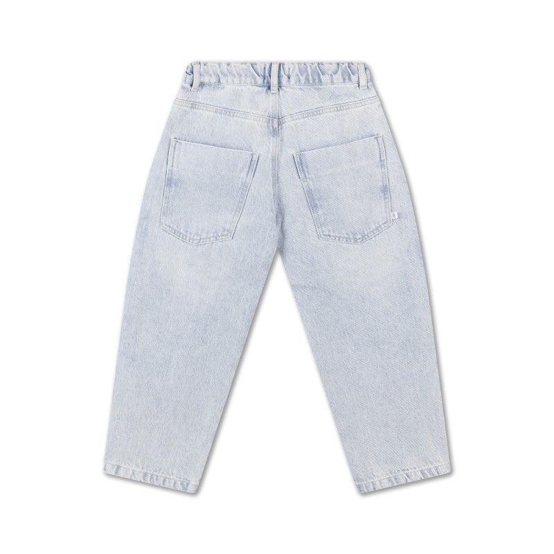 Repose AMS - Barrel pants - Sky blue denim | Scout & Co
