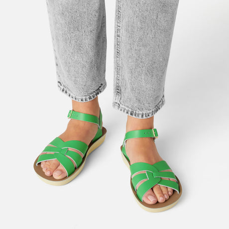 Saltwater Swimmer Sandals - Kelly Green - Adult | Scout & Co