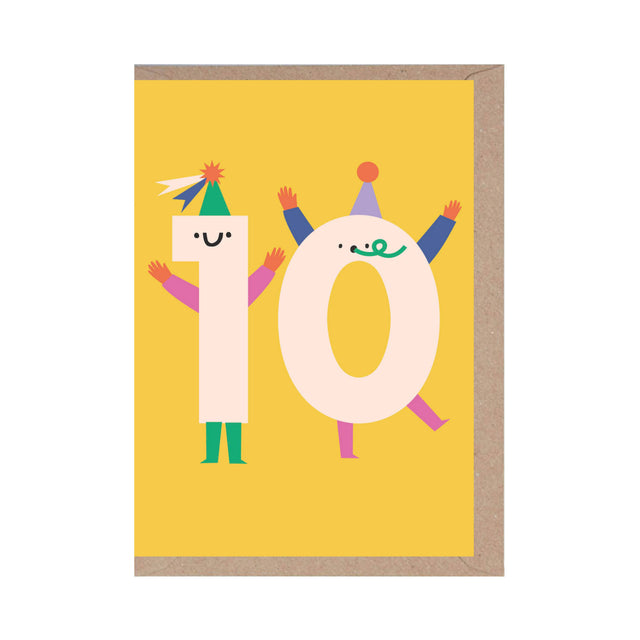 Rumble Cards - 10th Birthday die-cut card | Scout & Co