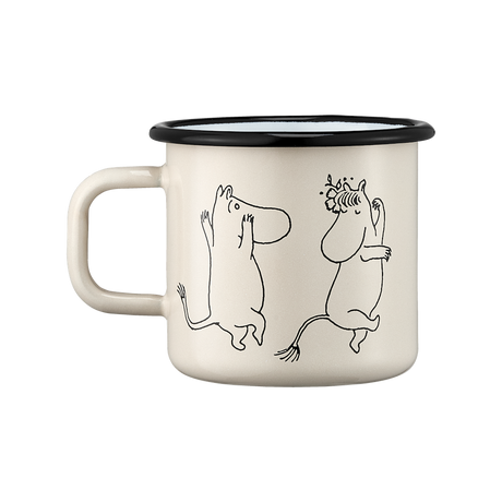 Muurla - Moomin enamel mug - Moomin 80 | Scout & Co