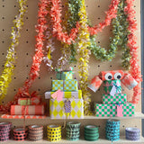 Petra Boase - Luxury Tissue Paper Chequerboard/Diamond - Green/Pink | Scout & Co