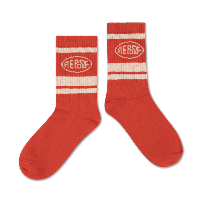 Repose AMS - Sporty socks - Radiant Red | Scout & Co