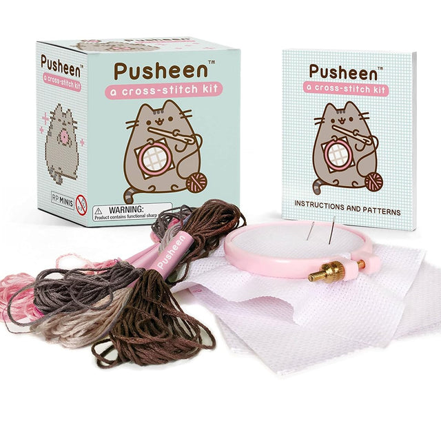Pusheen: Cross-Stitch Kit | Scout & Co