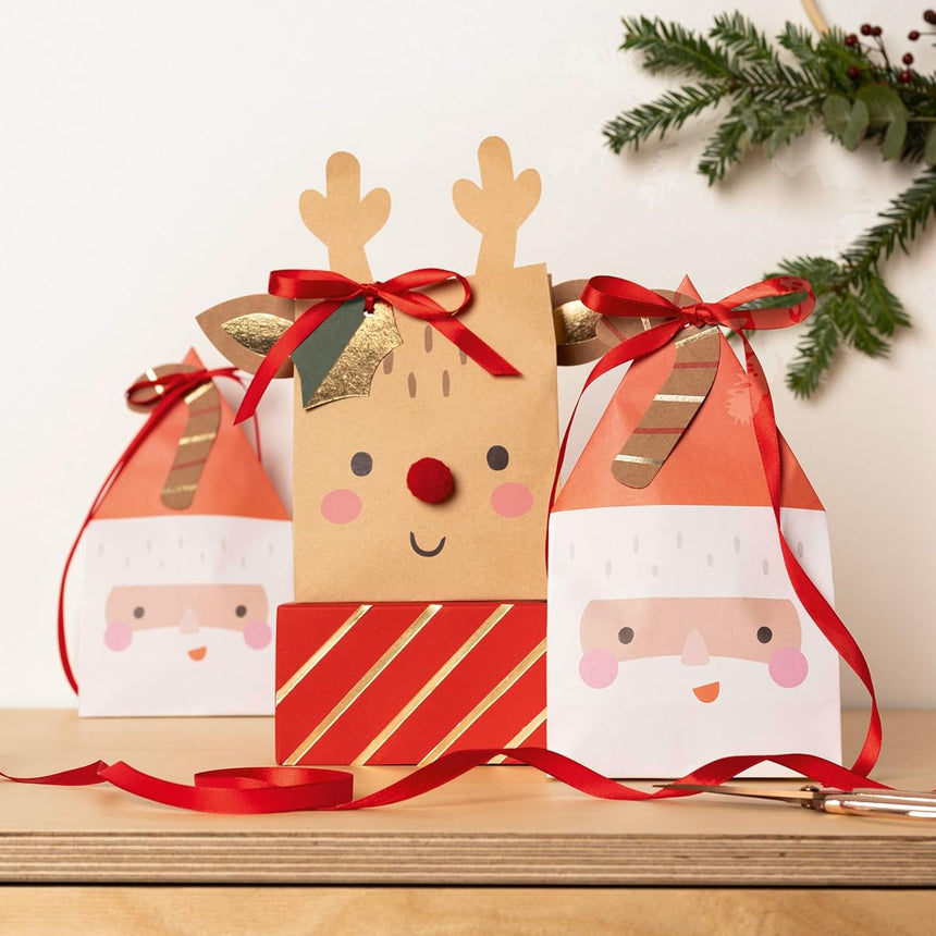 Folia - Santa & Reindeer paper bags | Scout & Co