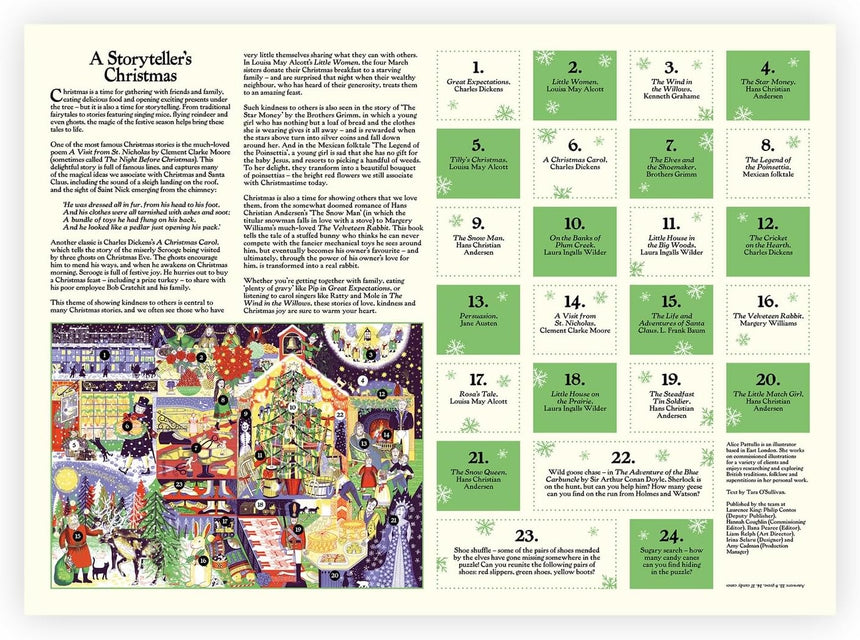 A Storyteller's Christmas: 200-piece jigsaw puzzle