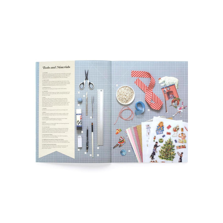 Cut Up This Book: Christmas Collage Kit - Maria Rivans | Scout & Co