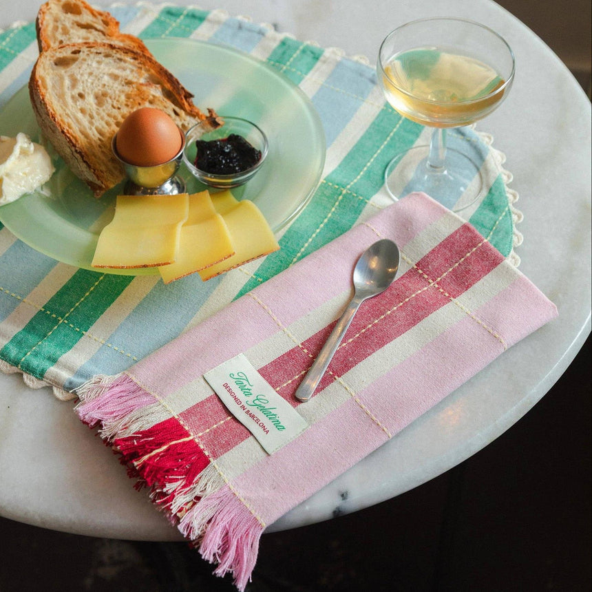 Tarta Gelatina - Biscuit Placemats (Set of 2) - Green / Blue | Scout & Co