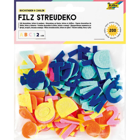 Folia - Felt decor shapes - Letters & Numbers | Scout & Co