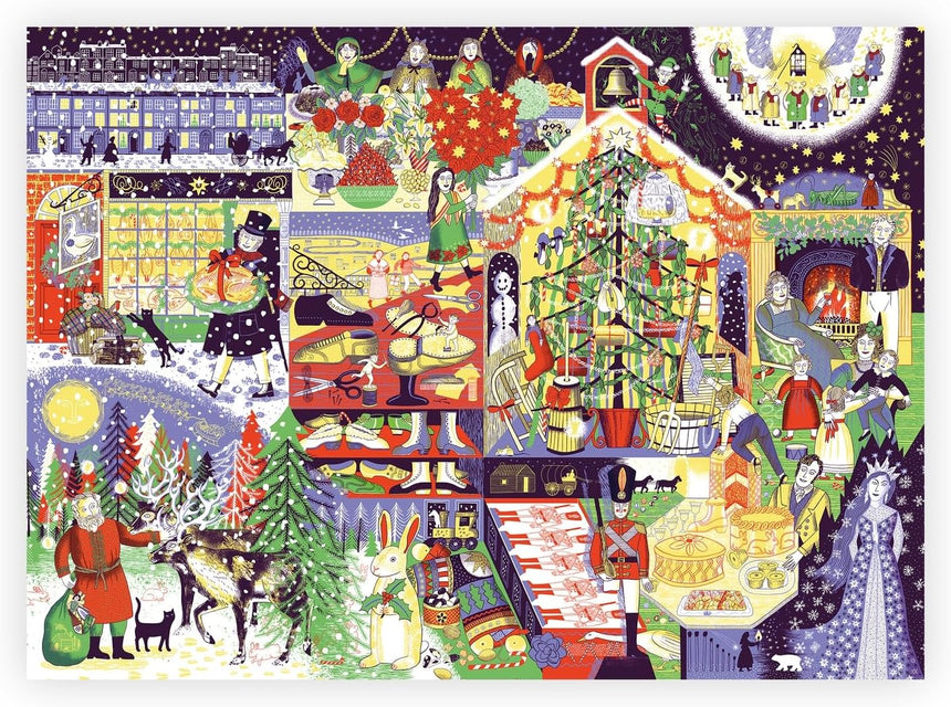 A Storyteller's Christmas: 200-piece jigsaw puzzle