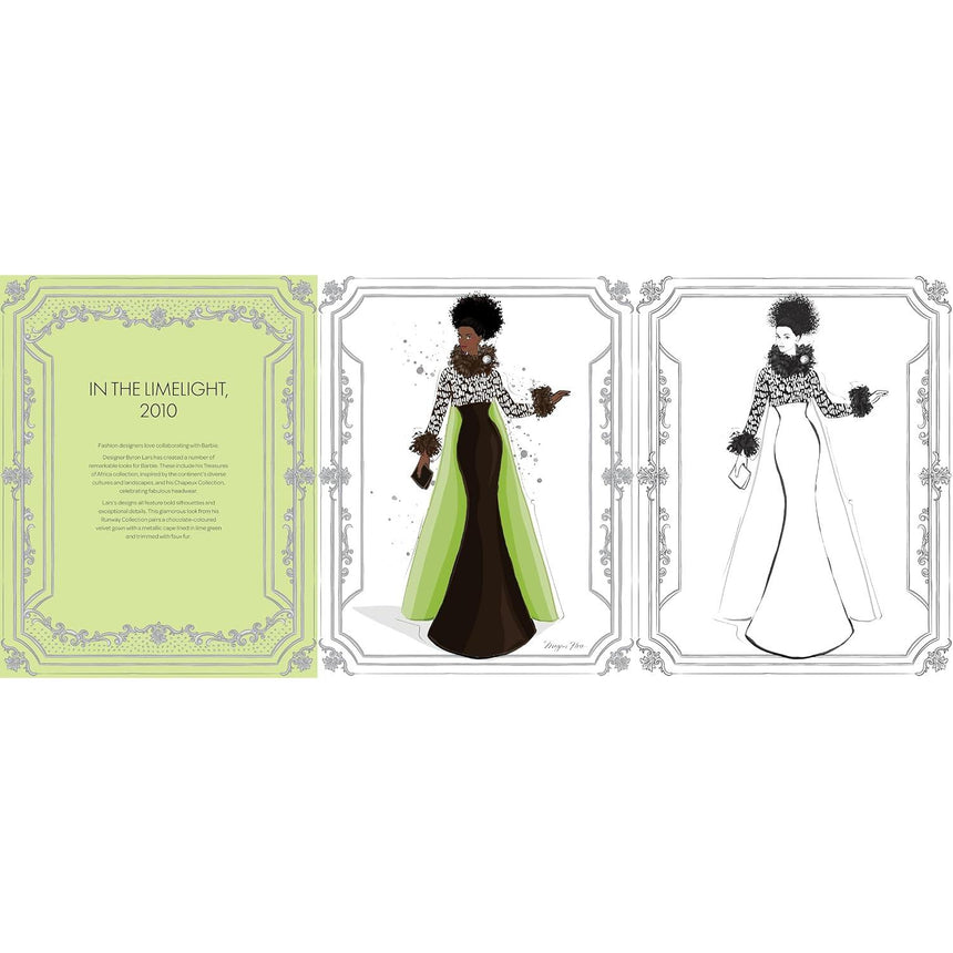 Barbie: Colour-Your-Own Art: 20 Pull-out Posters - Megan Hess | Scout & Co