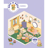 Cute 'n' Cozy Sticker Therapy: Homes - Zenny Abanales | Scout & Co