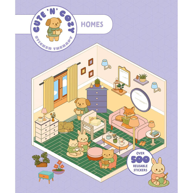 Cute 'n' Cozy Sticker Therapy: Homes - Zenny Abanales | Scout & Co