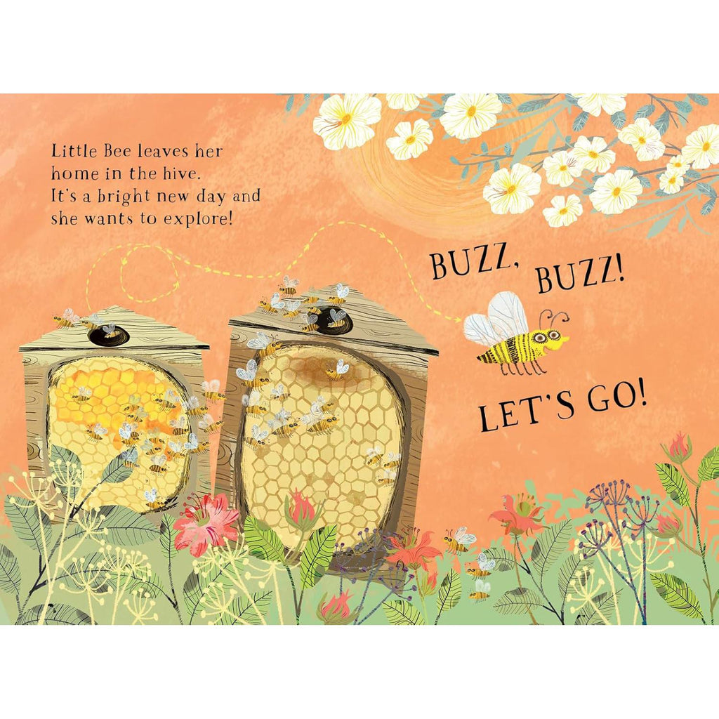 Little Bee's Book Of Blooms board book - Yuval Zommer | Scout & Co