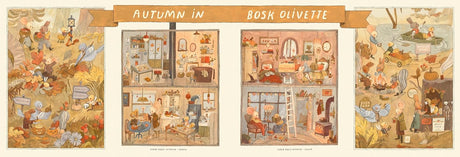 Henri and Miko: Autumn in Bosk Olivette - Rebecca Green