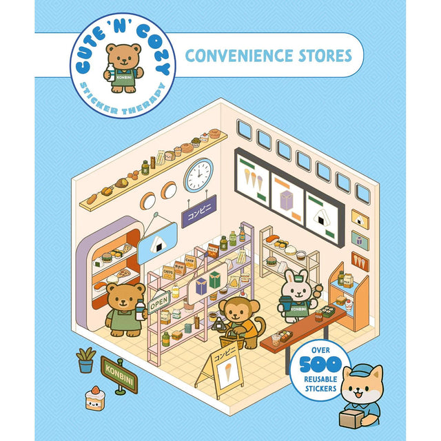 Cute 'n' Cozy Sticker Therapy: Convenience Stores - Zenny Abanales | Scout & Co