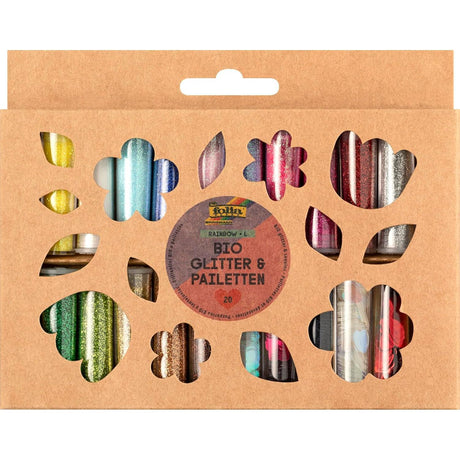 Folia - Bio Glitters and Sequins - set of 20 | Scout & Co