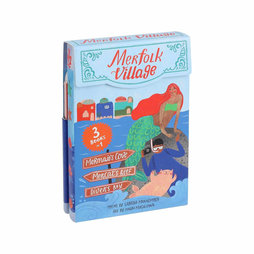 Merfolk Village: 3-in-1 board books - Sabrina Makhsimova | Scout & Co