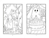 The Sad Ghost Club colouring book - Lize Meddings