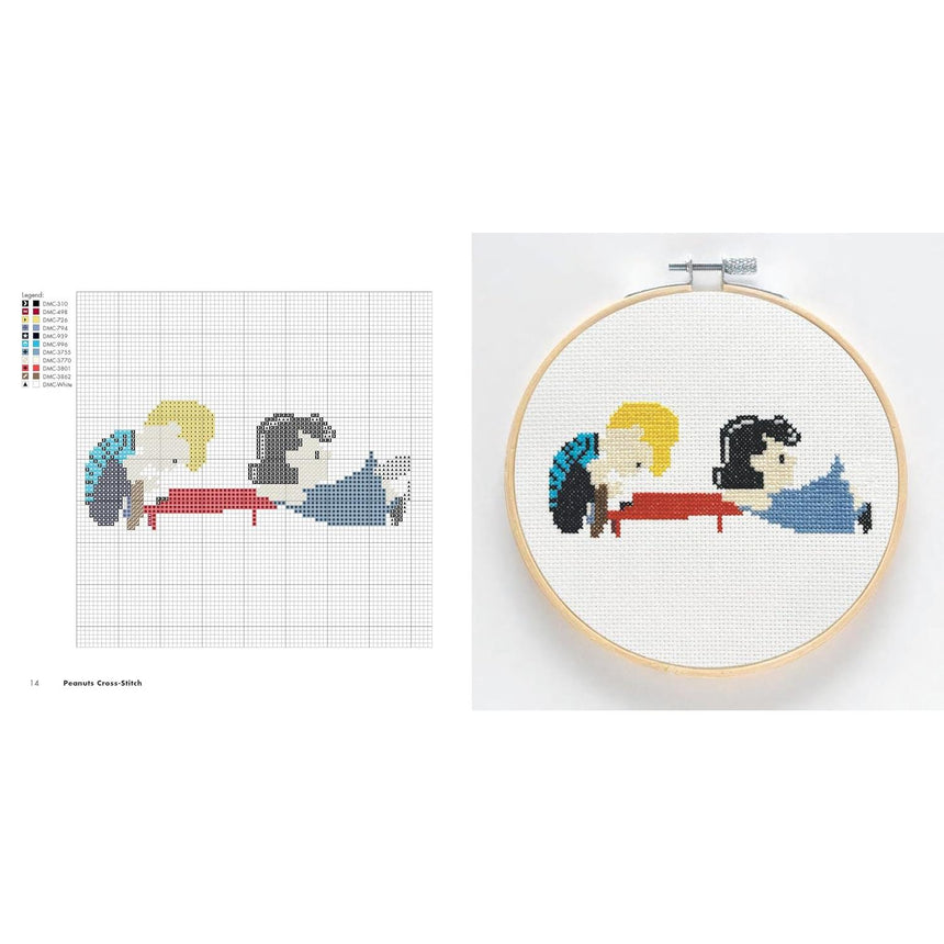 Peanuts Cross-Stitch: 24 Easy-to-Follow Patterns - Anna Fleiss | Scout & Co
